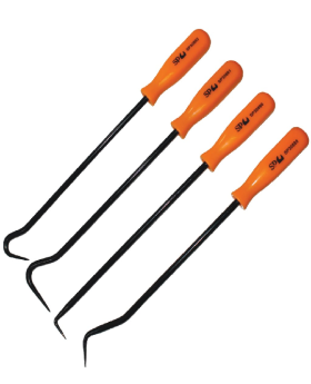 SP TOOLS - HOOK & PICK SET - EXTRA LONG - 4PC