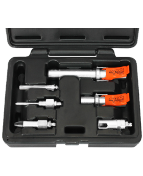 SP TOOLS - GREASE GUN QUICK-RELEASE COUPLER & ACCESSORY KIT - 6PC