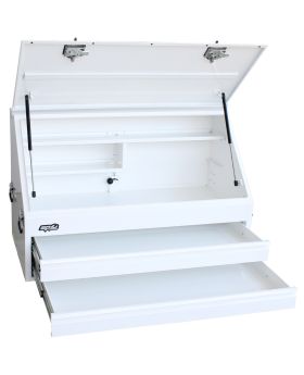 SP Tools SP40335 Industrial Duty Steel Truck/Ute Box - 2 Drawer Upright 