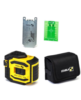 STABILA Green Beam Multi Line Laser Level Kit LAX300G