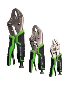 SUPATOOL STP By Kincrome Lock Grip Plier Set 3Pce