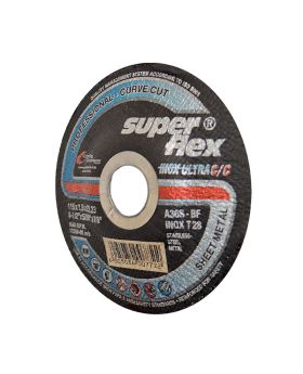 Super Flex Inox Curve Cutting Disc-125mm/5" 