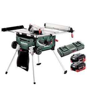 Metabo 36V (18Vx2) Brushless 254mm Table Saw Kit (2 x 5.5Ah) 