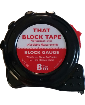 KWIKGAUGE The Block Tape Measure-8m TBT20152