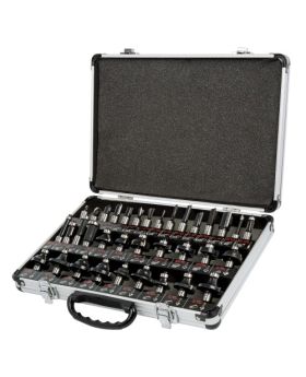 TREND 1/2" TCT Tungsten Carbide Tipped Router Bit Set-35Pce -WWD