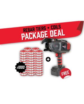 RAPID TOOLS Half Pallet Deal – Free RT-40A Rebar Tier + 20 Cartons Wire – TWG-1000A