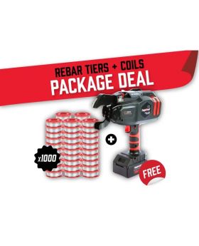 RAPID TOOLS Half Pallet Deal – Free RT-60A Rebar Tier + 20 Cartons Wire – TWG-1000B
