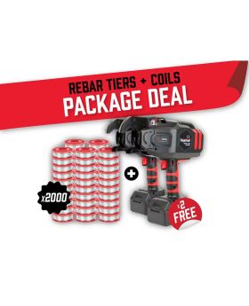 RAPID TOOLS Full Pallet Deal – Free 2 x RT-40A Rebar Tiers + 40 Cartons Wire – TWG-2000C
