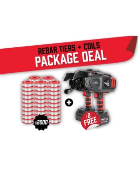 RAPID TOOLS Full Pallet Deal – Free RT-40A & RT-60A Rebar Tier + 40 Cartons Wire – TWG-2000E