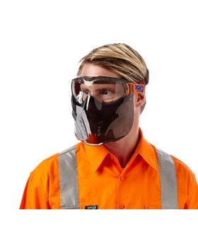 PROCHOICE Vadar Tinted Clear Goggle Face Shield - 5002 5002_pr