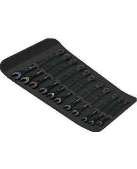 Wera 6000 Joker Black Edition 11 Set 1 Ratcheting Combination Spanner Set-11Pce- WER020017
