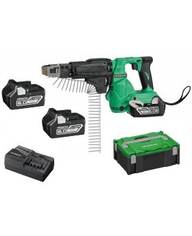 Hitachi WF18DSL(HX) 18V 6.0Ah Li-Ion Cordless Slide Automatic Screw Driver Combo Kit  