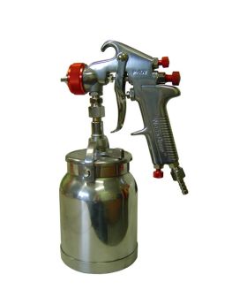 WORKQUIP Suction Pressure Pot Spray Gun With Stand & 2 Tip Setups-P102