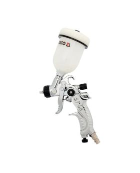 YATO EUROPE SPRAY GUN WITH FLUID CUP HVLP 100ML 0.8MM NOZZLE SKU: YAT2357