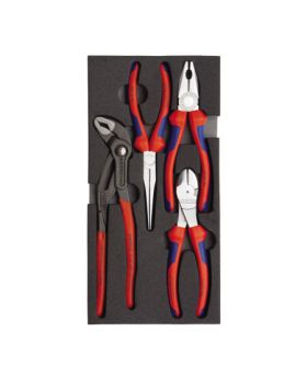 Knipex 00 20 01 V01 4pce Plier Set In Foam Tray