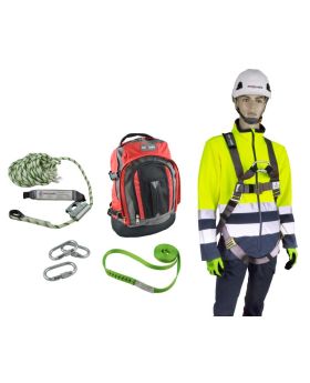 MAXISAFE Premium Roofers Kit with full body harness